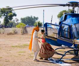 Wedding Helicopters