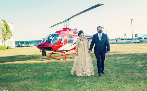 Wedding Helicopters